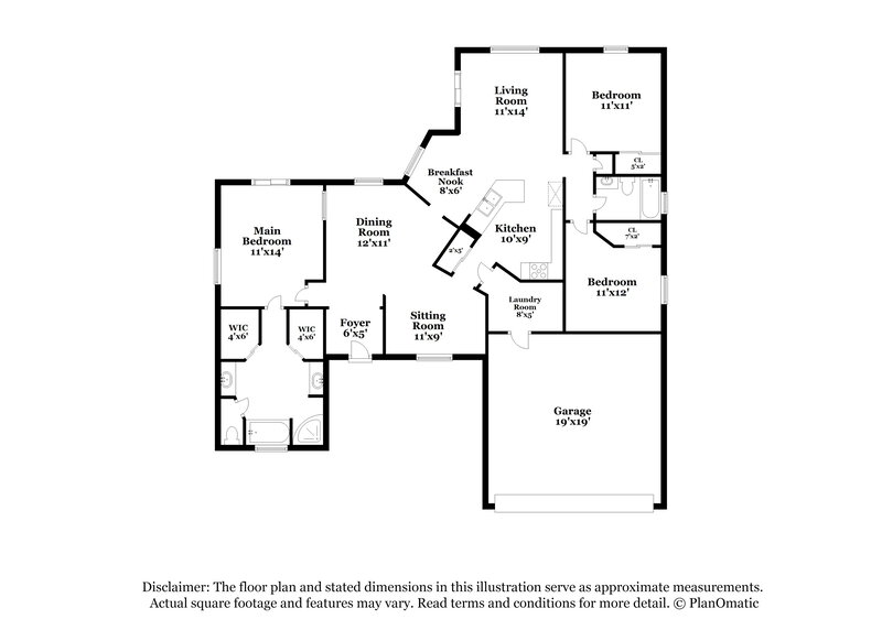 2,810/Mo, 2609 Athens Dr Leesburg, FL 34748 Floor Plan View