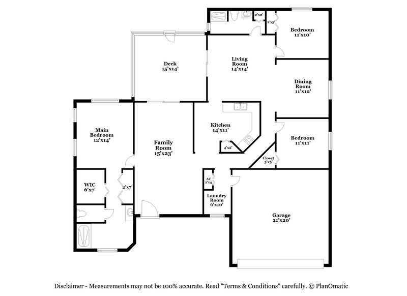 1,955/Mo, 588 Oak Branch Cir Kissimmee, FL 34758 Floor Plan View