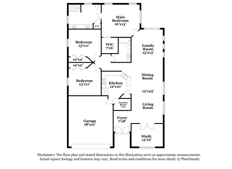 2,140/Mo, 1324 Longville Cir Tavares, FL 32778 Floor Plan View