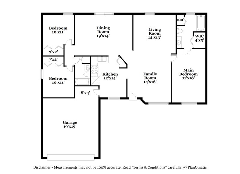 3,230/Mo, 3628 Fox Hollow Dr Orlando, FL 32829 Floor Plan View