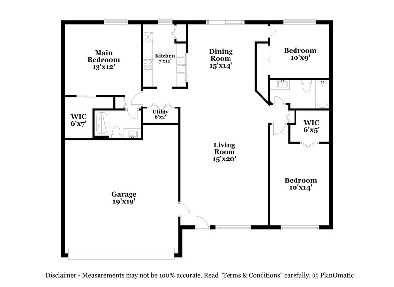 2,245/Mo, 5532 Garden Grove Cir Winter Park, FL 32792 Floor Plan View