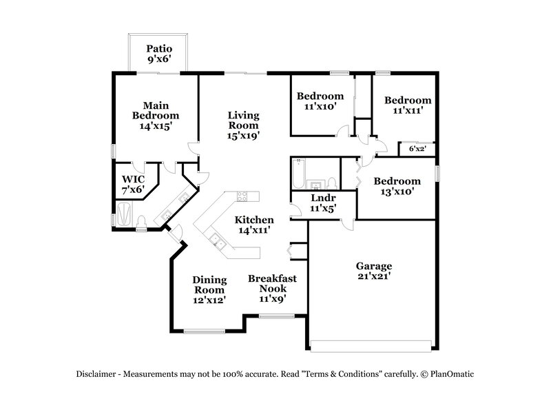 2,430/Mo, 240 Satinwood Cir Kissimmee, FL 34743 Floor Plan View