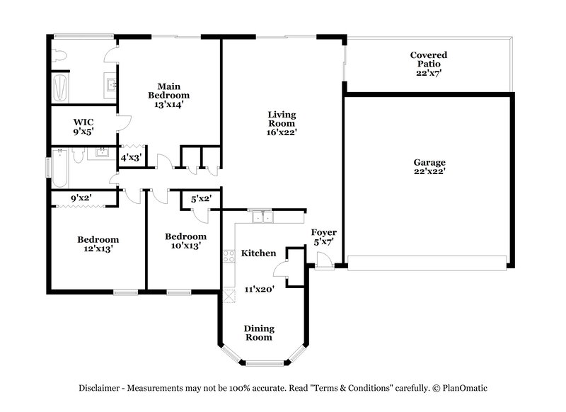 2,320/Mo, 321 Blue Bayou Dr Kissimmee, FL 34743 Floor Plan View