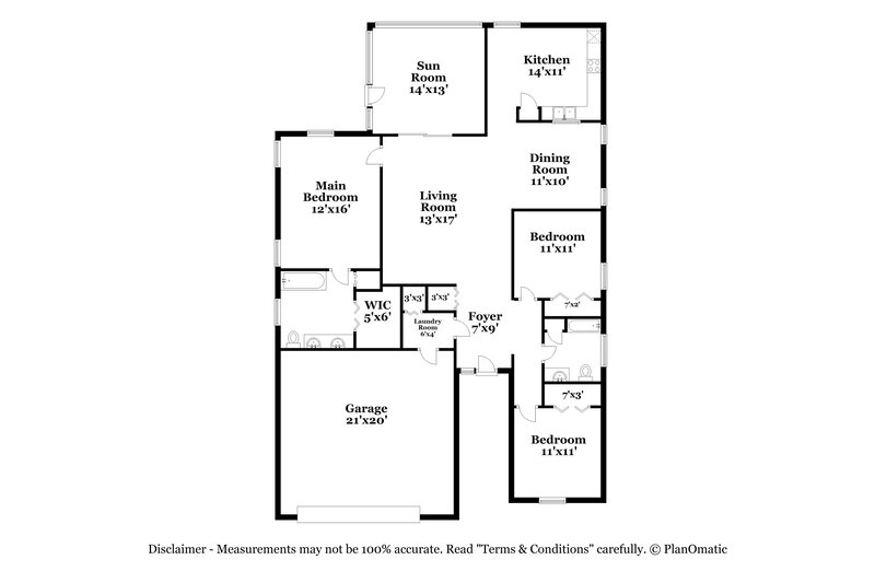 2,195/Mo, 113 Lancer Oak Dr Apopka, FL 32712 Floor Plan View