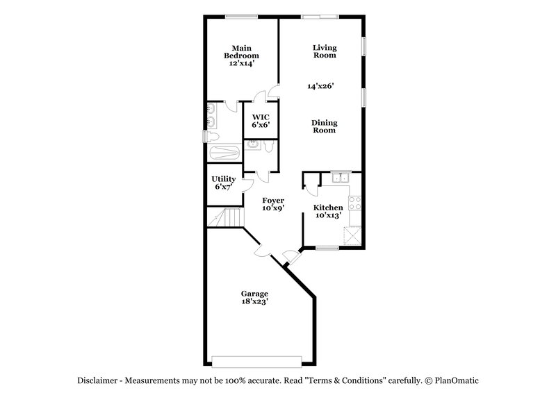2,360/Mo, 2029 Meadow Pond Way Orlando, FL 32824 Floor Plan View