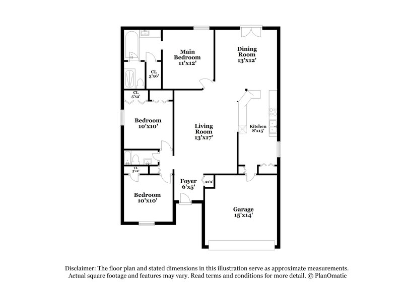2,090/Mo, 341 Wekiva Chase Blvd Apopka, FL 32703 Floor Plan View