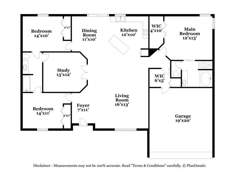 2,215/Mo, 2254 Lake Pointe Cir Leesburg, FL 34748 Floor Plan View