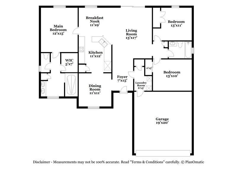 2,175/Mo, 3041 Drema Dr Saint Cloud, FL 34769 Floor Plan View