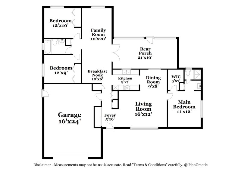 3,720/Mo, 3028 Dikewood Ct Winter Park, FL 32792 Floor Plan View