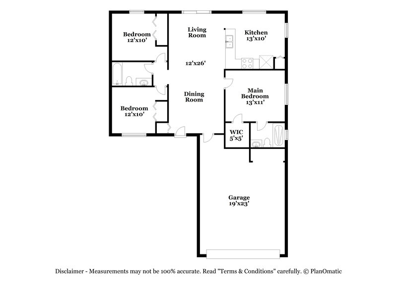 2,045/Mo, 2344 Island Club Way Orlando, FL 32822 Floor Plan View