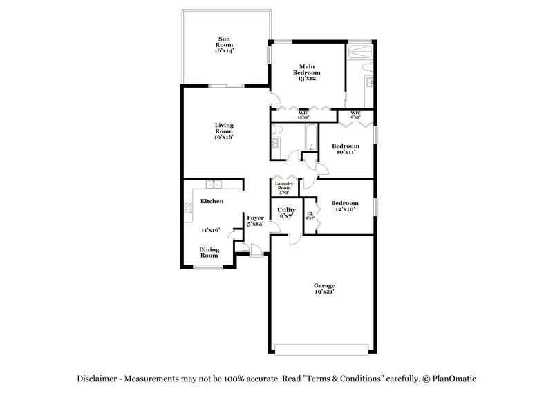 2,210/Mo, 1650 Riveredge Rd Oviedo, FL 32766 Floor Plan View