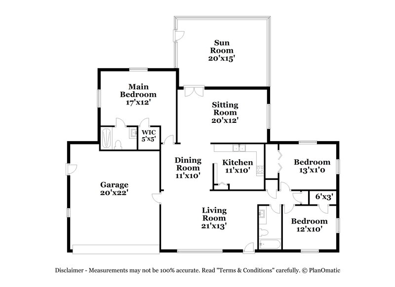 2,205/Mo, 444 Spinnaker Dr Orlando, FL 32835 Floorplan View
