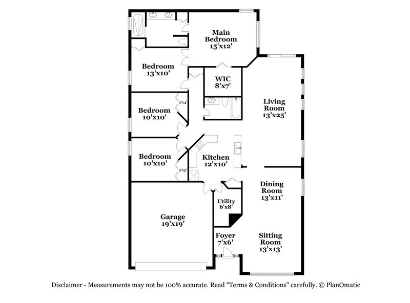 2,160/Mo, 1216 Longville Cir Tavares, FL 32778 Floor Plan View
