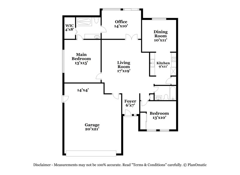 1,990/Mo, 336 Copperstone Cir Casselberry, FL 32707 Floor Plan View
