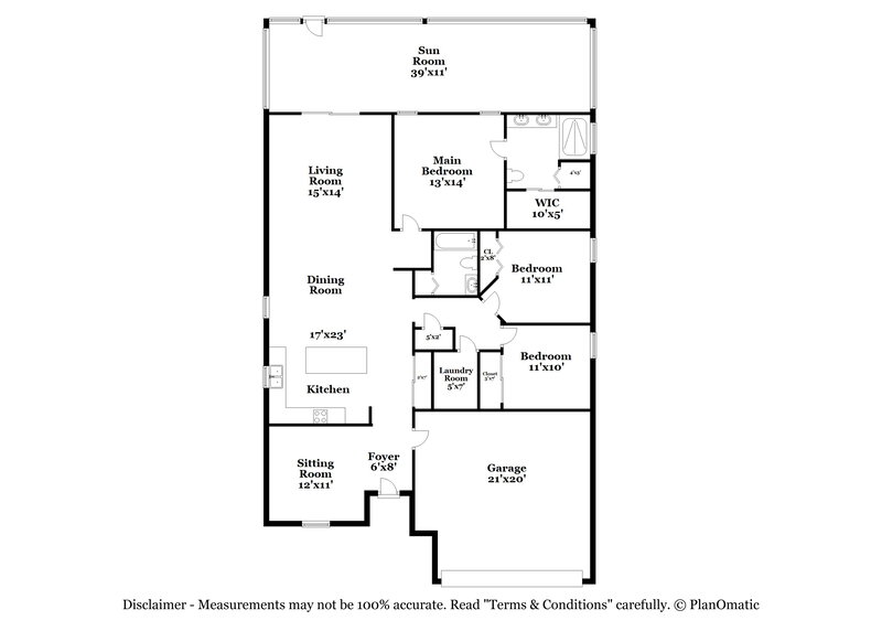 2,350/Mo, 1895 Castleton Dr Saint Cloud, FL 34771 Floor Plan View