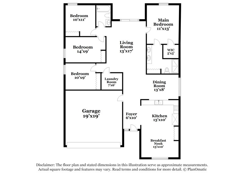 2,155/Mo, 4406 Creeks Run Blvd Kissimmee, FL 34746 Floor Plan View
