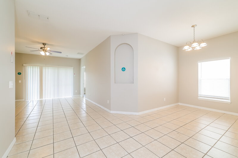 2,155/Mo, 4406 Creeks Run Blvd Kissimmee, FL 34746 Dining Room View