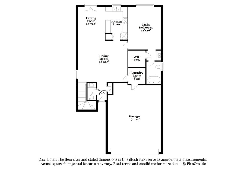 2,575/Mo, 10019 Creekwater Blvd Orlando, FL 32825 Floorplan View