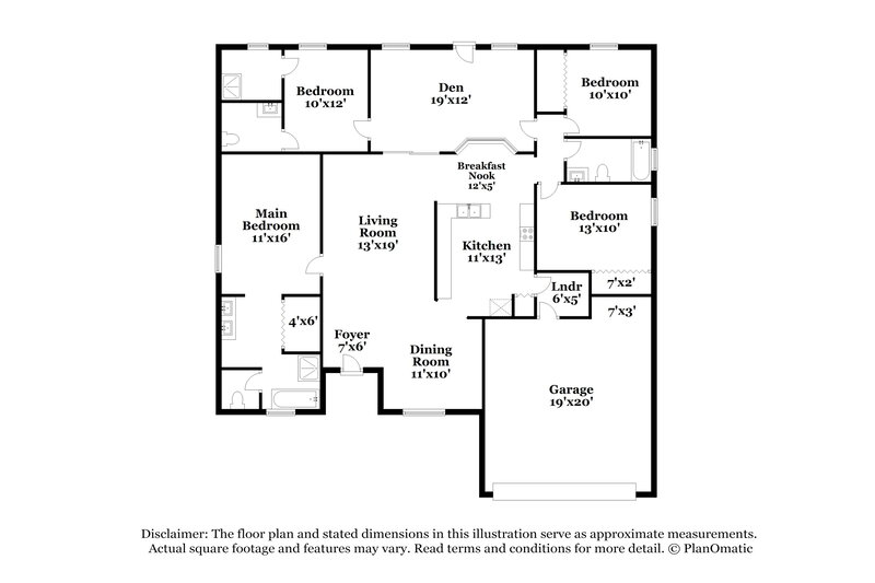 3,130/Mo, 2843 Berkshire Cir Kissimmee, FL 34743 Floor Plan View