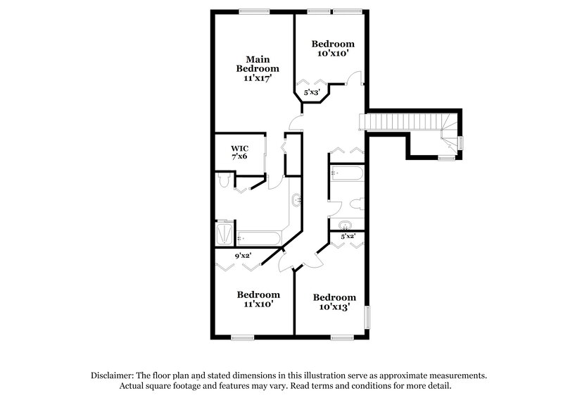3,300/Mo, 1865 Cranberry Isles Way Apopka, FL 32712 Floor Plan View