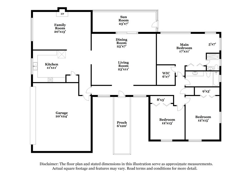 1,835/Mo, 1127 Circle Dr Lake Wales, FL 33853 Floor Plan View