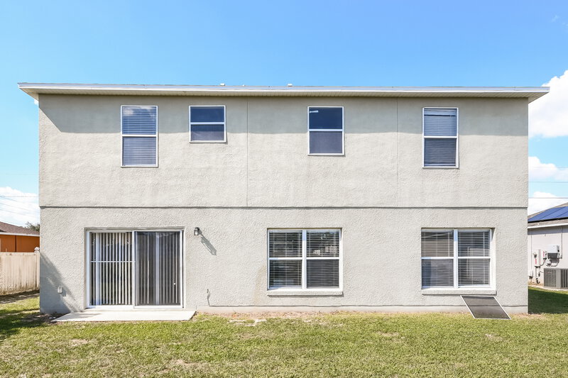 1,950/Mo, 609 Gila Dr Poinciana, FL 34759 Rear View