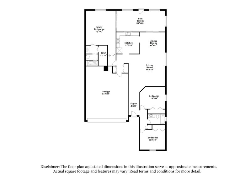 1,970/Mo, 104 Lk Daisy Terr Winter Haven, FL 33884 Floorplan View