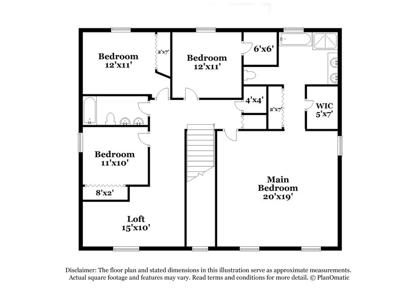 2,125/Mo, 1401 Punta Gorda Drive Poinciana, FL 34759 Floorplan View 2
