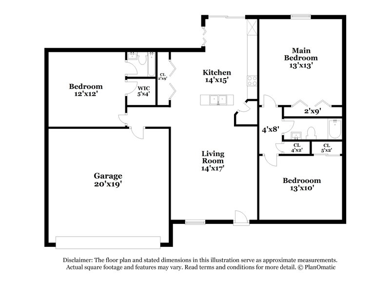 1,775/Mo, 1152 8th Ave Deland, FL 32724 Floor Plan View