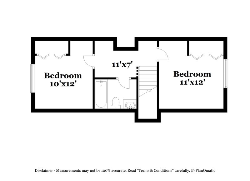 2,175/Mo, 8535 Plumeria Ave Orlando, FL 32825 Floor Plan View 2