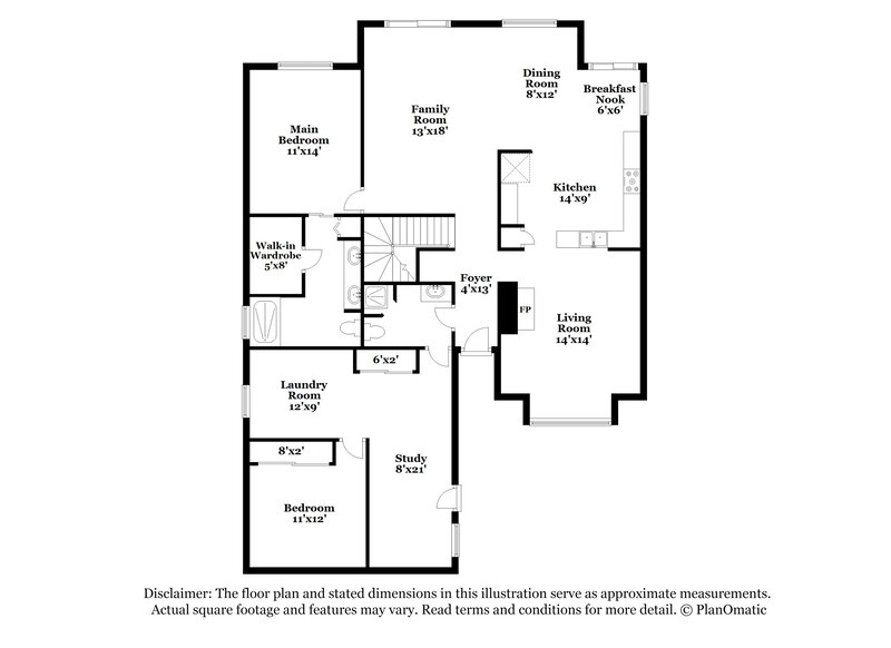 3,760/Mo, 305 Palmview Ct Kissimmee, FL 34743 Floor Plan View