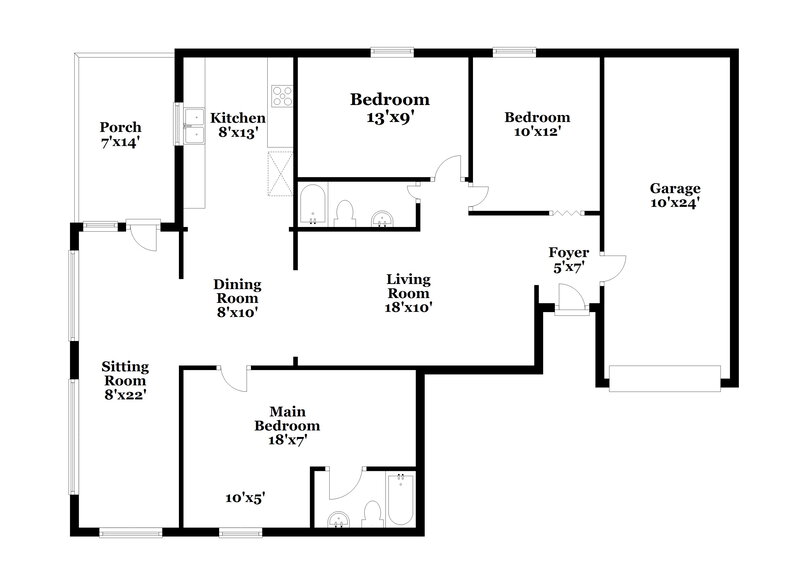 2,320/Mo, 608 Pheasant Ave Longwood, FL 32750 Floor Plan View