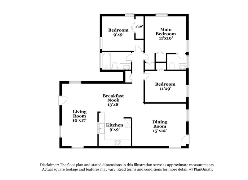 1,890/Mo, 1198 Maxey Dr Winter Garden, FL 34787 Floorplan View