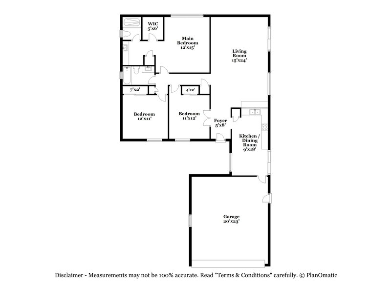 2,440/Mo, 654 Airmont Ave Altamonte Springs, FL 32714 Floor Plan View