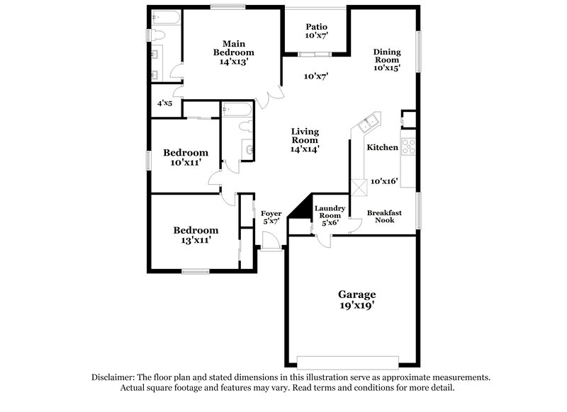 2,210/Mo, 129 N Weathersfield Ave Altamonte Springs, FL 32714 Floor Plan View