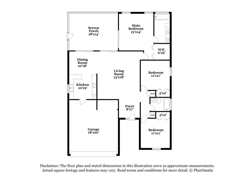 2,205/Mo, 935 Brightview Dr Lake Mary, FL 32746 Floor Plan View