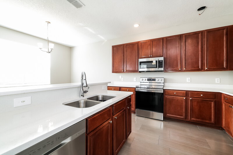 2,455/Mo, 2053 Bearing Ln Kissimmee, FL 34744 Kitchen View 2