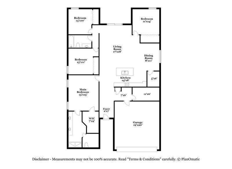 2,545/Mo, 1392 Merion Dr Mount Dora, FL 32757 Floor Plan View
