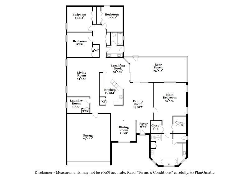 2,490/Mo, 4204 Lugano Ct Kissimmee, FL 34746 Floor Plan View