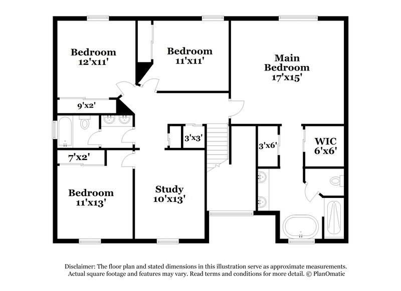 2,610/Mo, 4560 Ficus Tree Rd Kissimmee, FL 34758 Floor Plan View 2