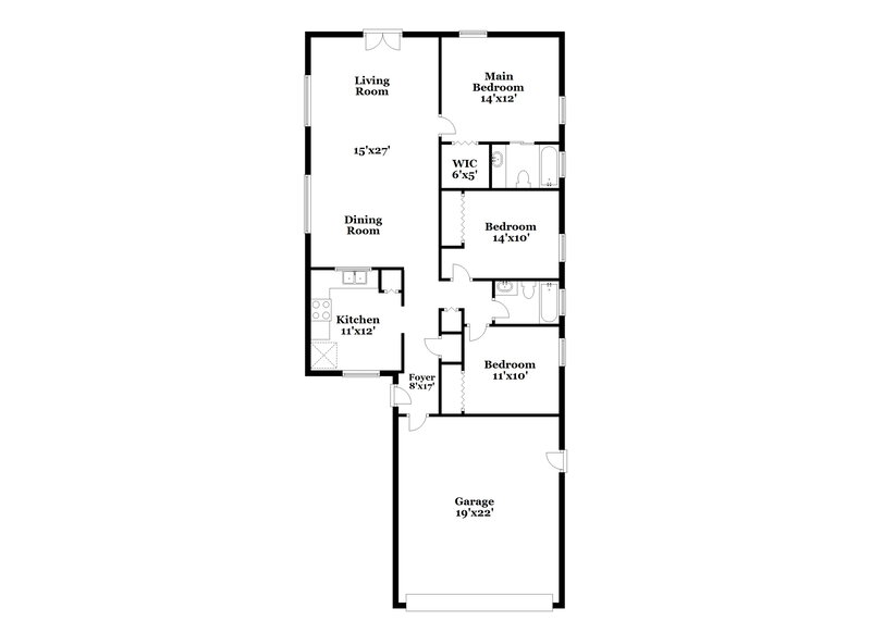 1,960/Mo, 470 Daniels Pointe Dr Winter Garden, FL 34787 Floor Plan View