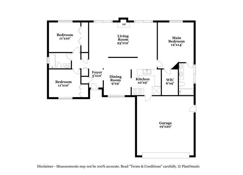 3,100/Mo, 4453 Tomlinson Cir Orlando, FL 32829 Floor Plan View