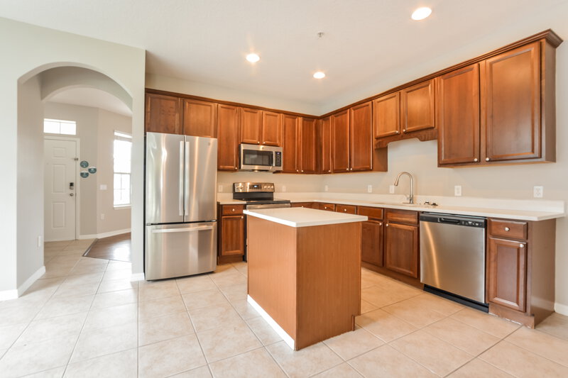 2,645/Mo, 10469 Moss Rose Way Orlando, FL 32832 Kitchen View