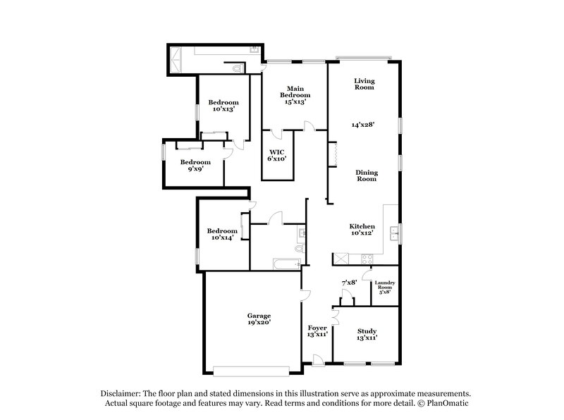 2,565/Mo, 1859 Castleton Dr Saint Cloud, FL 34771 Floor Plan View