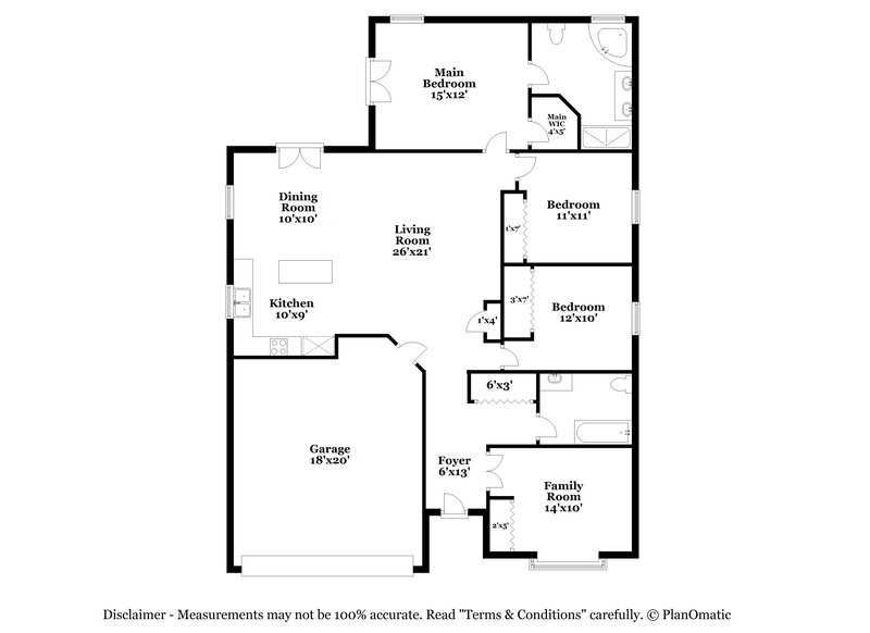 2,350/Mo, 4477 Manica Dr Tavares, FL 32778 Floor Plan View