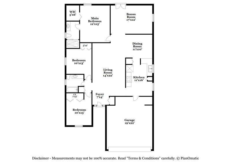 2,605/Mo, 1001 Manigan Ave Oviedo, FL 32765 Floor Plan View