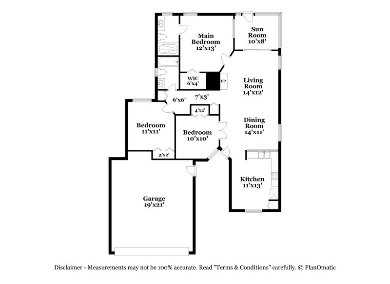 3,010/Mo, 1003 Vernon Loop Oviedo, FL 32765 Floor Plan View