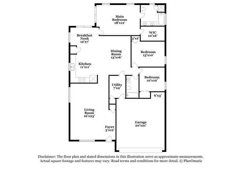 2,315/Mo, 1149 Whitewood Way Clermont, FL 34714 Floor Plan View