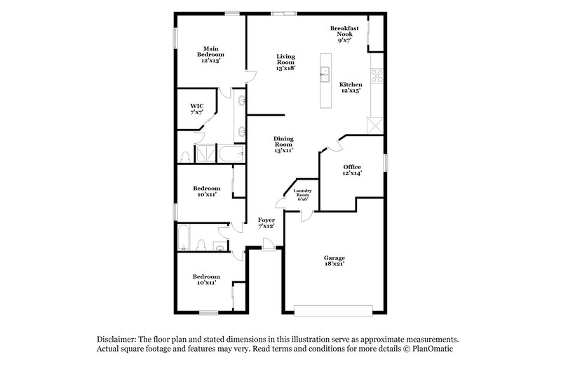 2,210/Mo, 4222 Barnsley Ln Tavares, FL 32778 Floor Plan View