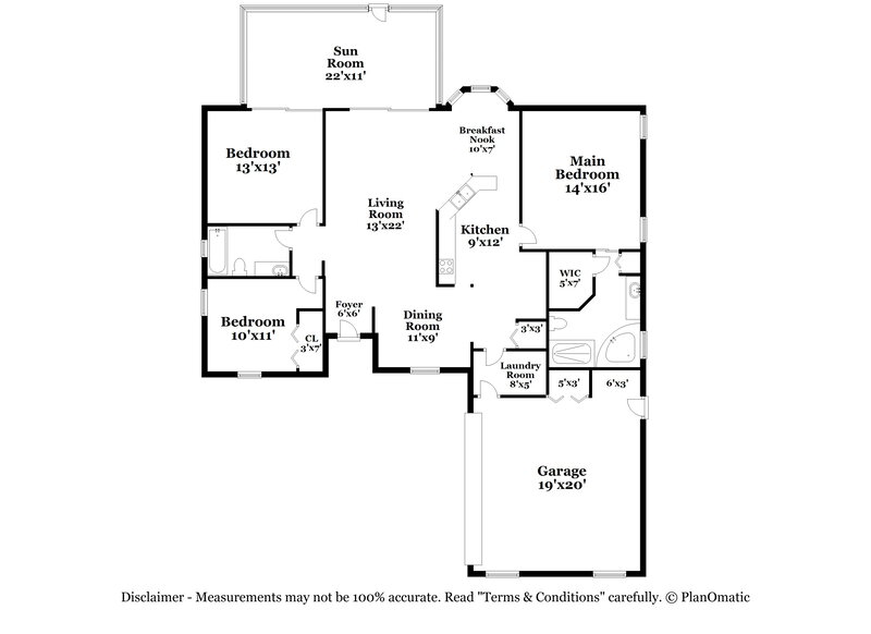 2,425/Mo, 2315 Giselle Ct Saint Cloud, FL 34772 Floor Plan View